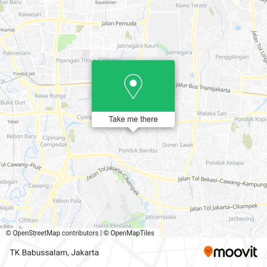 TK Babussalam map