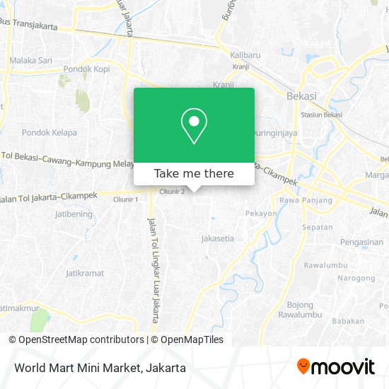 World Mart Mini Market map