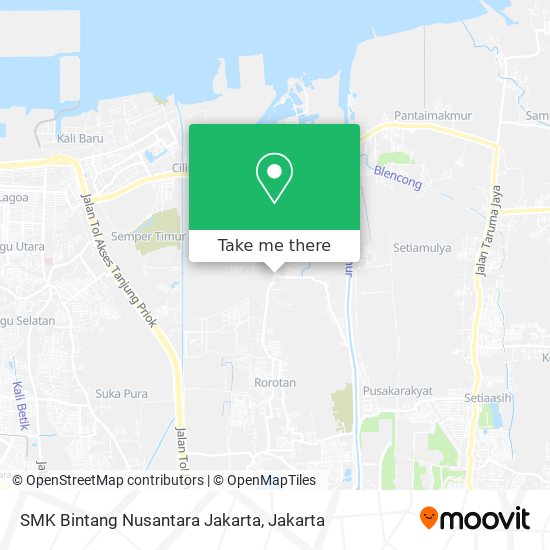 SMK Bintang Nusantara Jakarta map