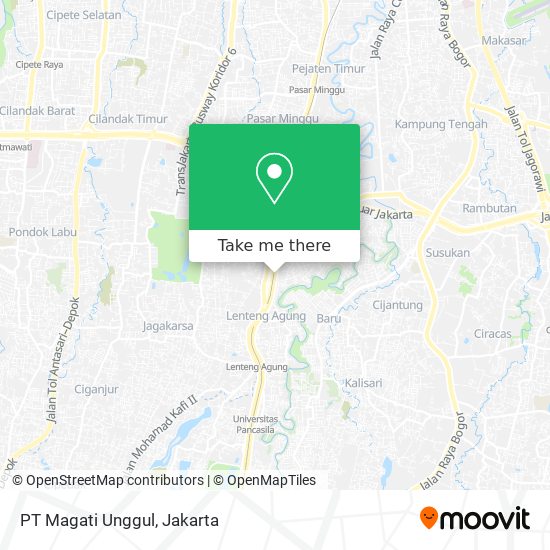 PT Magati Unggul map