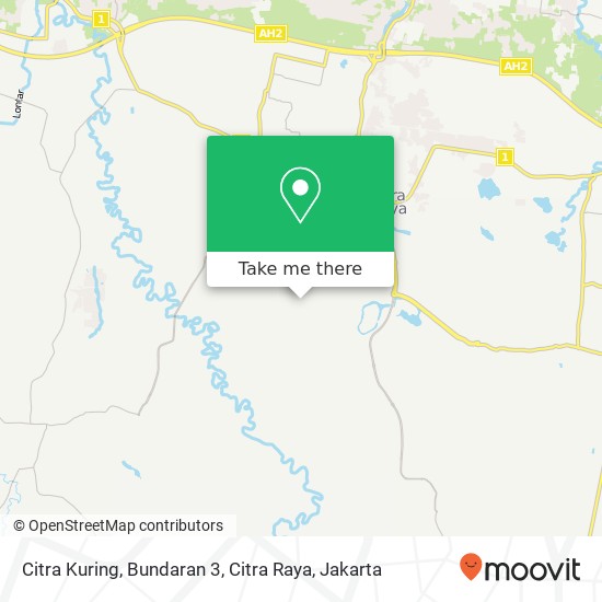 Citra Kuring, Bundaran 3, Citra Raya map