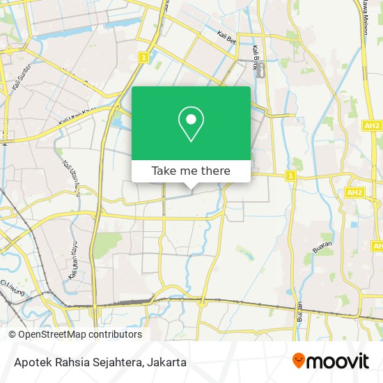 Apotek Rahsia Sejahtera map