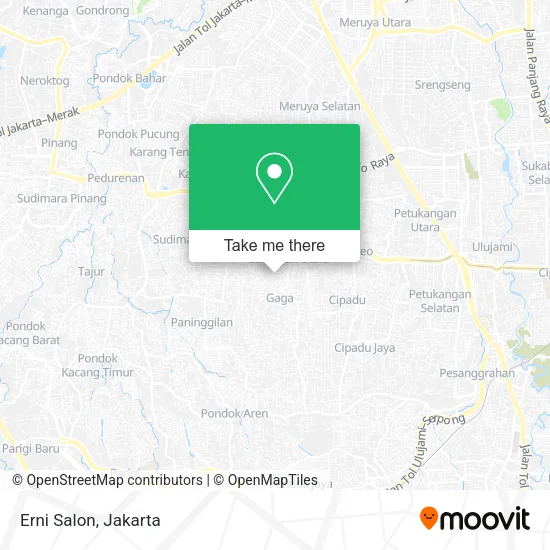 Erni Salon map