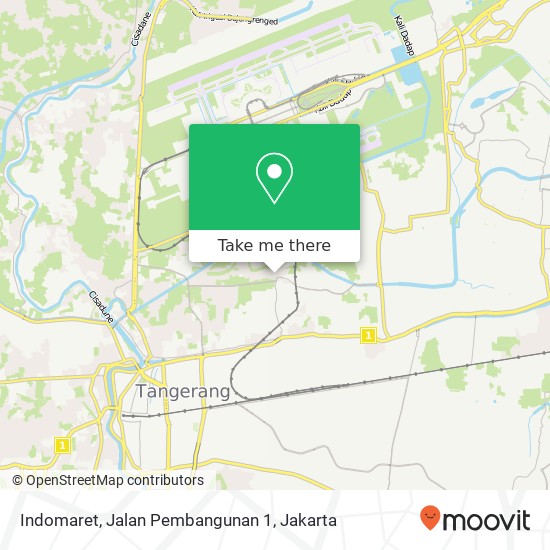 Indomaret, Jalan Pembangunan 1 map