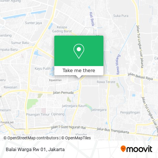 Balai Warga Rw 01 map