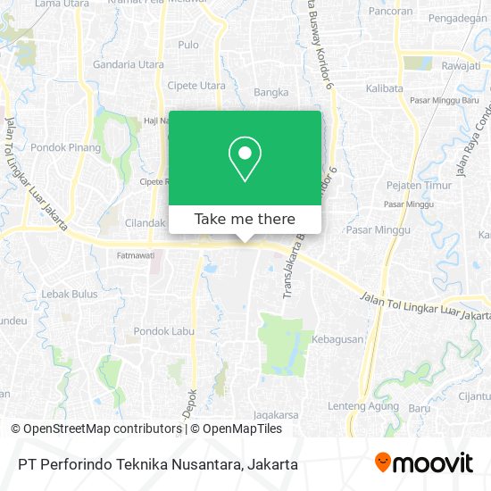 PT Perforindo Teknika Nusantara map