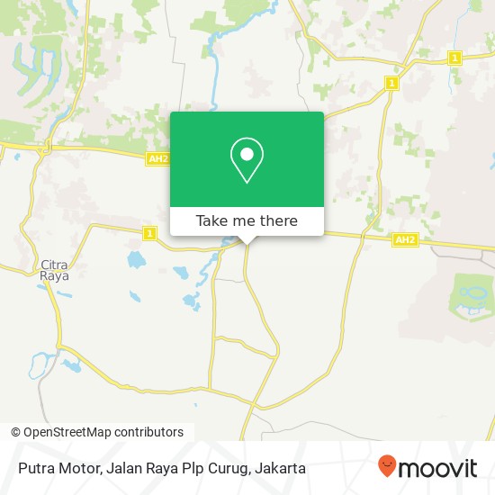 Putra Motor, Jalan Raya Plp Curug map