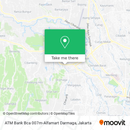 ATM Bank Bca 007m-Alfamart Darmaga map