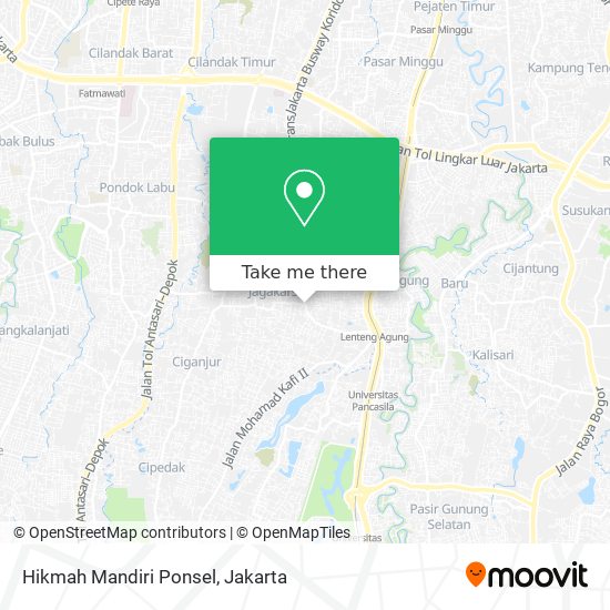 Hikmah Mandiri Ponsel map