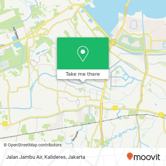 Jalan Jambu Air, Kalideres map