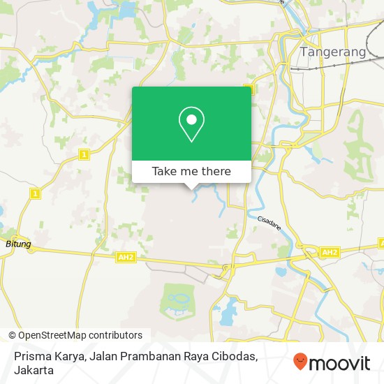 Prisma Karya, Jalan Prambanan Raya Cibodas map