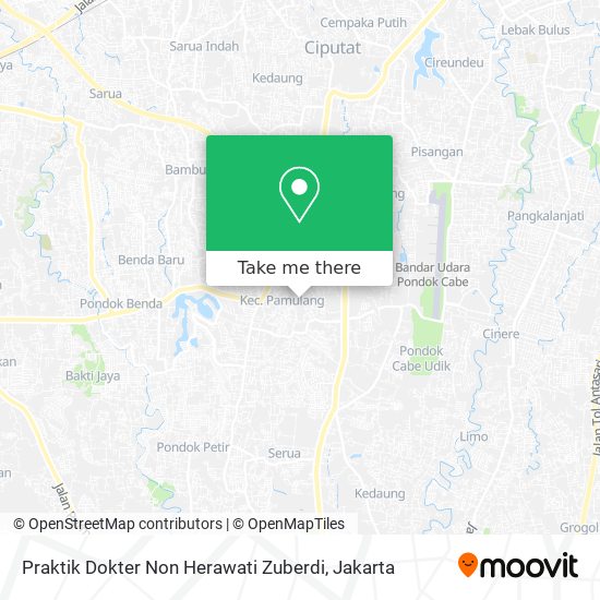 Praktik Dokter Non Herawati Zuberdi map