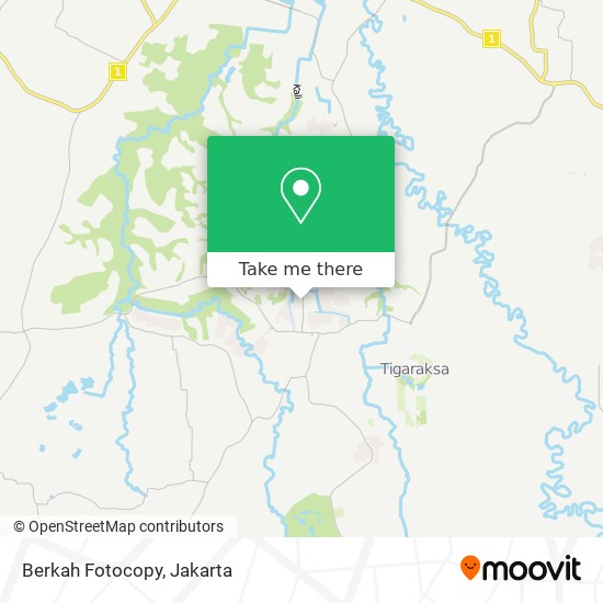 Berkah Fotocopy map