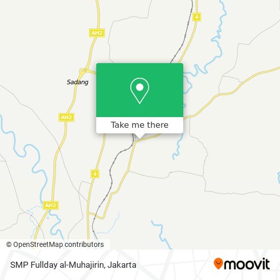 SMP Fullday al-Muhajirin map