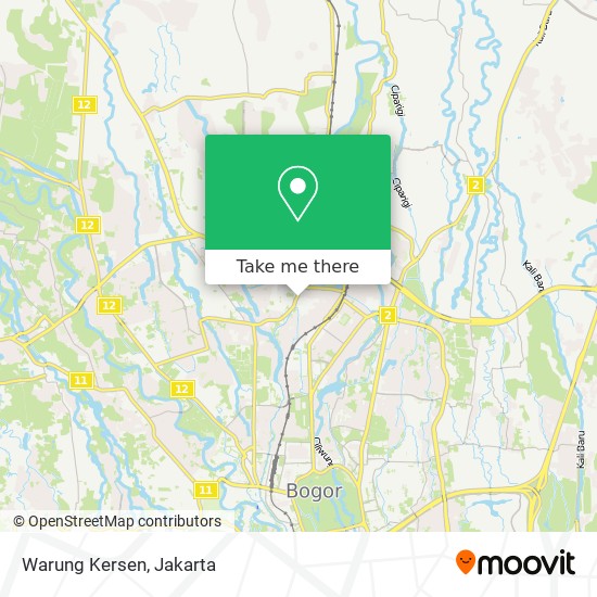 Warung Kersen map