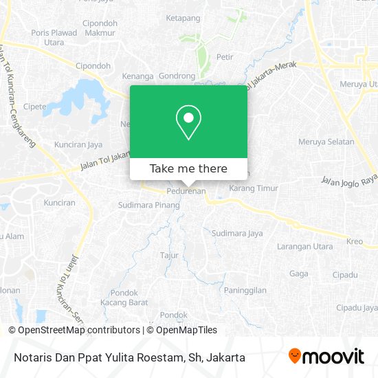 Notaris Dan Ppat Yulita Roestam, Sh map