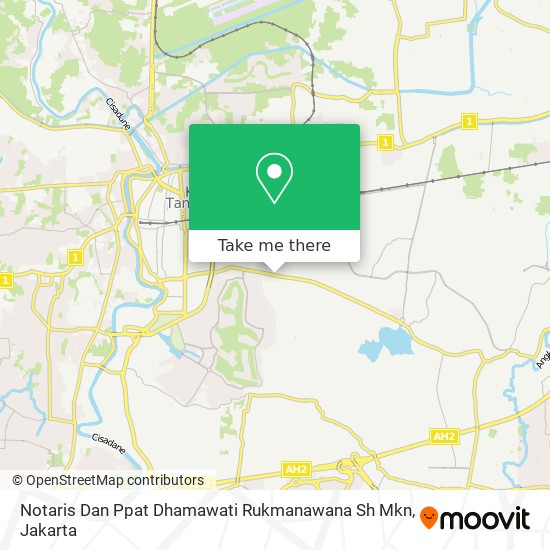 Notaris Dan Ppat Dhamawati Rukmanawana Sh Mkn map