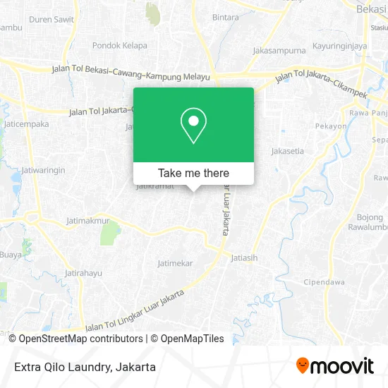 Extra Qilo Laundry map
