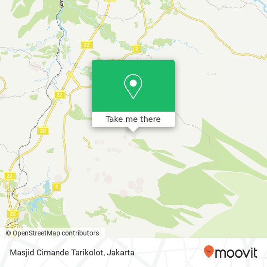 Masjid Cimande Tarikolot, Indonesia map