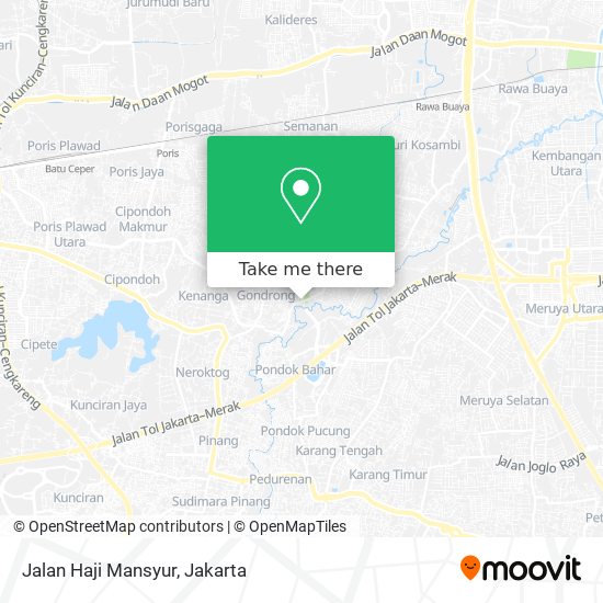 Jalan Haji Mansyur map