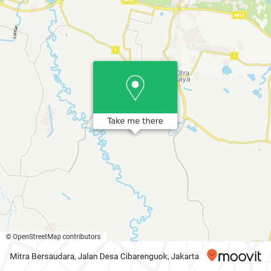 Mitra Bersaudara, Jalan Desa Cibarenguok map