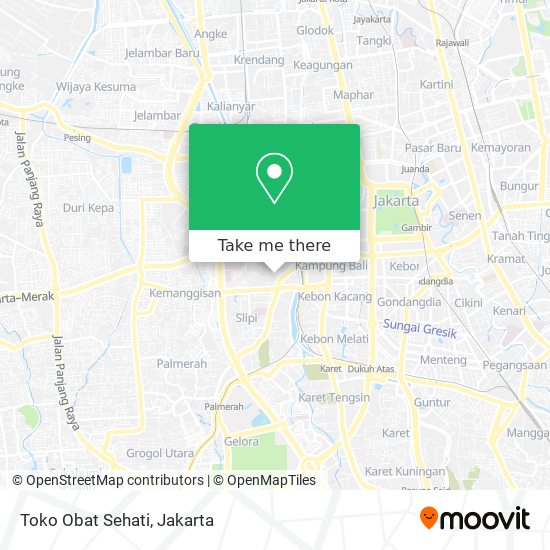 Toko Obat Sehati map