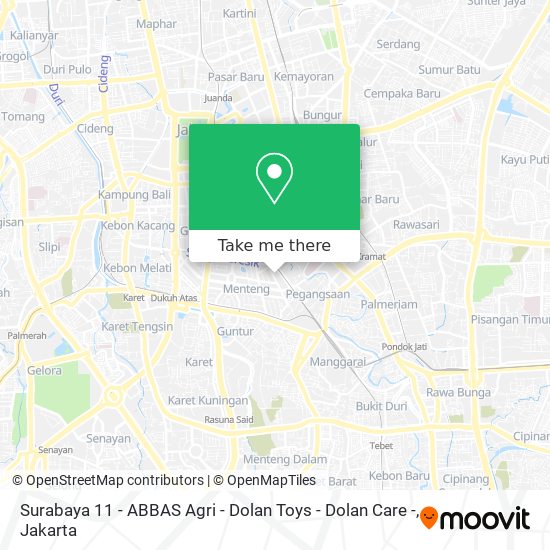 Surabaya 11 -  ABBAS Agri - Dolan Toys - Dolan Care - map