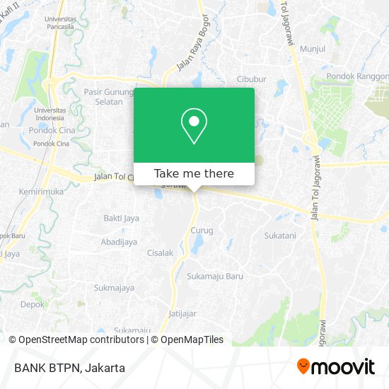 BANK BTPN map