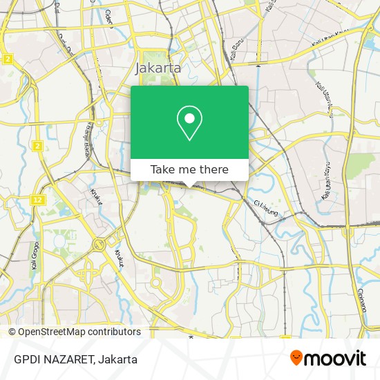 GPDI NAZARET map