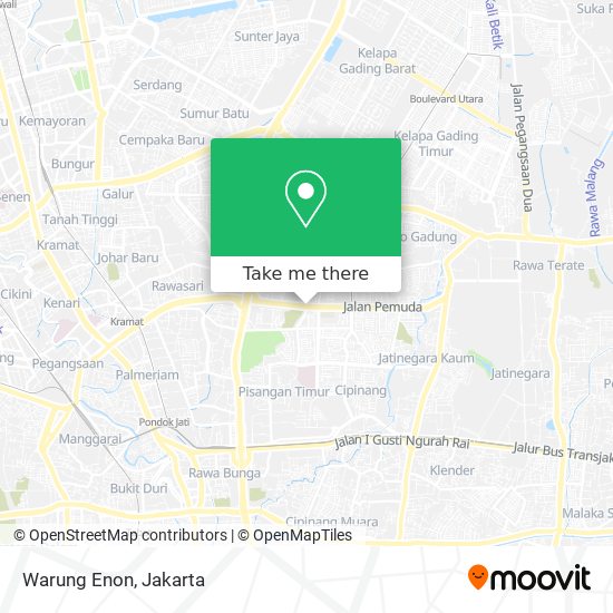 Warung Enon map
