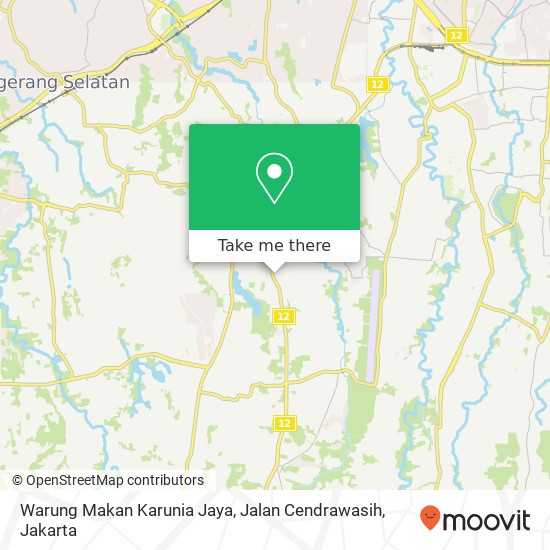 Warung Makan Karunia Jaya, Jalan Cendrawasih map