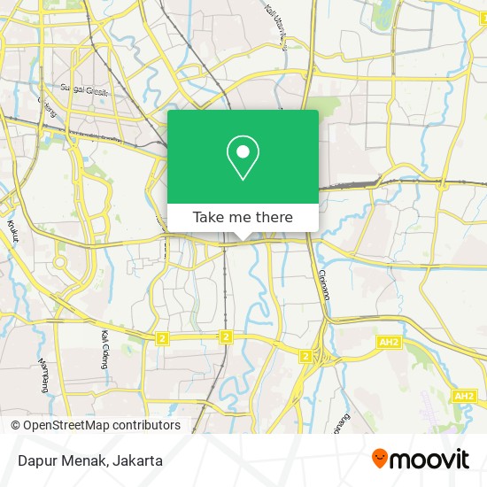 Dapur Menak map