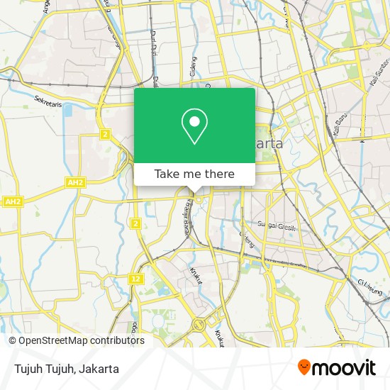 Tujuh Tujuh map