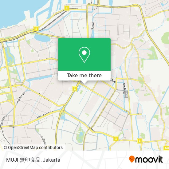 MUJI 無印良品 map