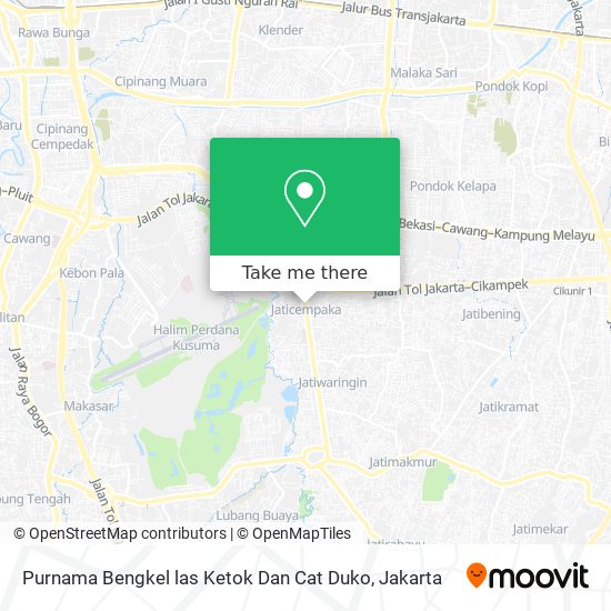Purnama Bengkel las Ketok Dan Cat Duko map