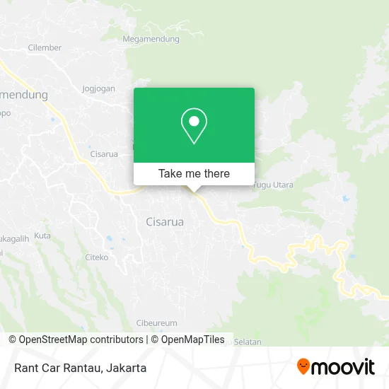 Rant Car Rantau map