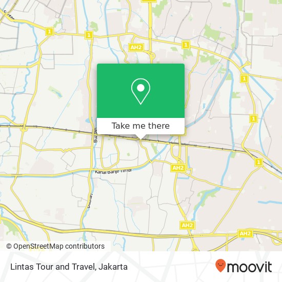 Lintas Tour and Travel map
