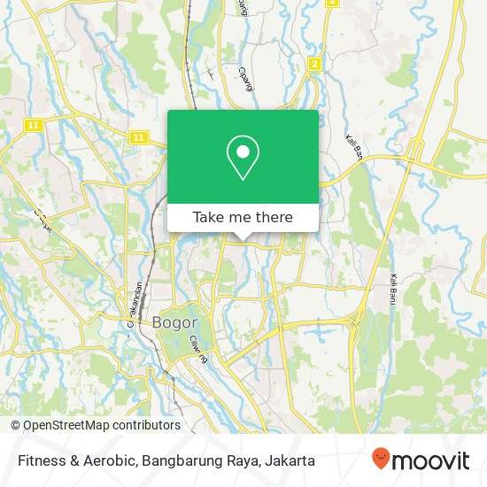 Fitness & Aerobic, Bangbarung Raya map