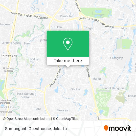 Srimanganti Guesthouse map