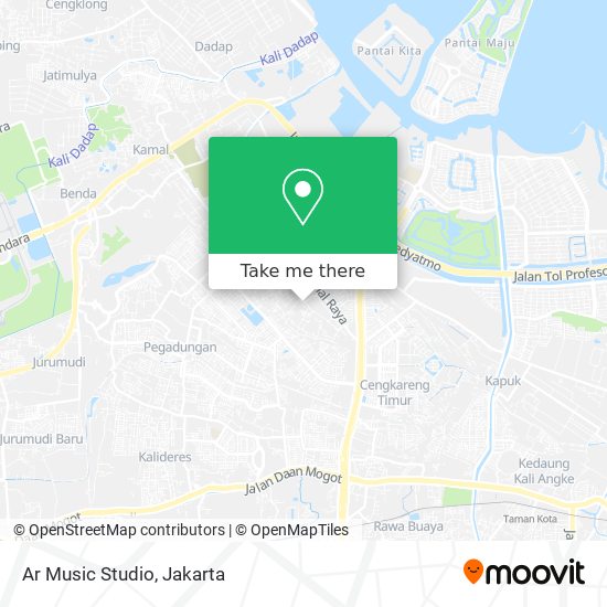 Ar Music Studio map