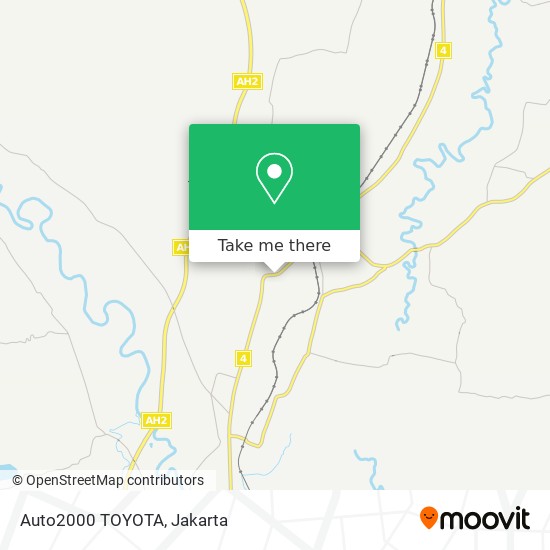 Auto2000 TOYOTA map
