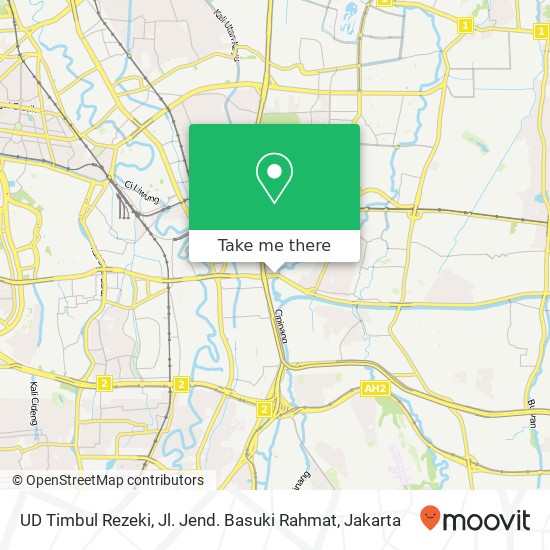 UD Timbul Rezeki, Jl. Jend. Basuki Rahmat map