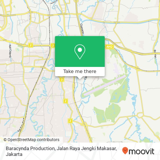 Baracynda Production, Jalan Raya Jengki Makasar map