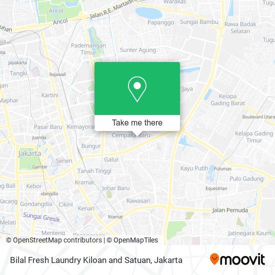 Bilal Fresh Laundry Kiloan and Satuan map