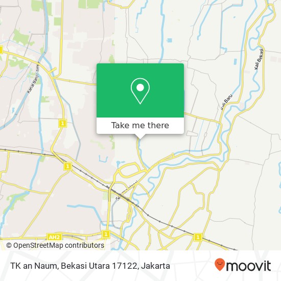 TK an Naum, Bekasi Utara 17122 map