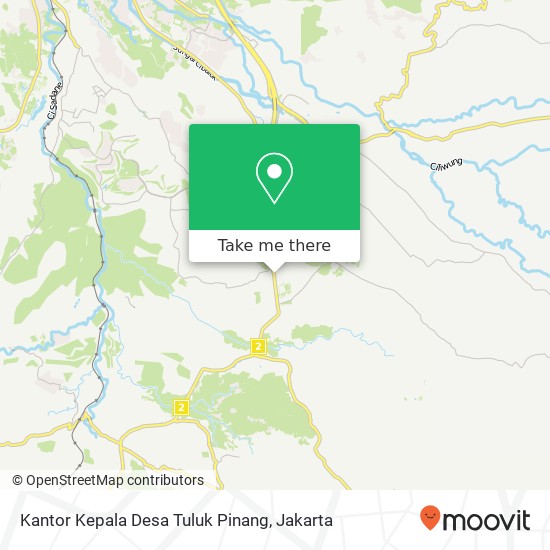 Kantor Kepala Desa Tuluk Pinang map