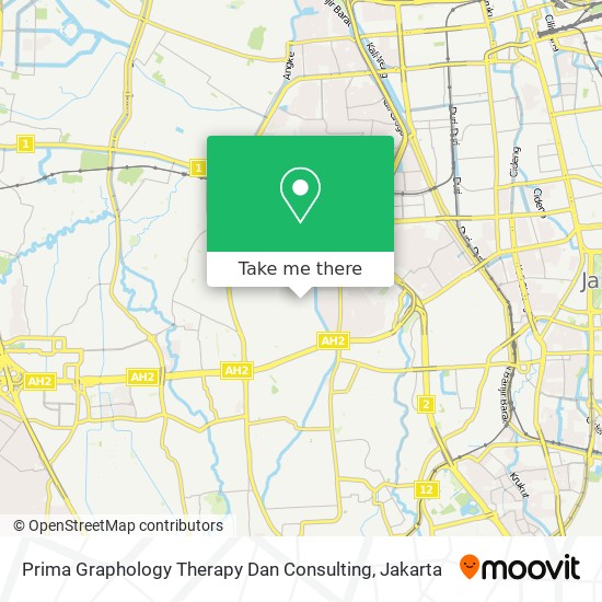 Prima Graphology Therapy Dan Consulting map