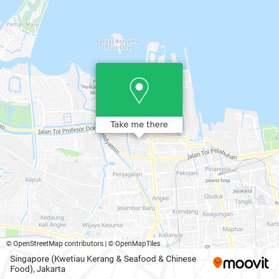Singapore (Kwetiau Kerang & Seafood & Chinese Food) map