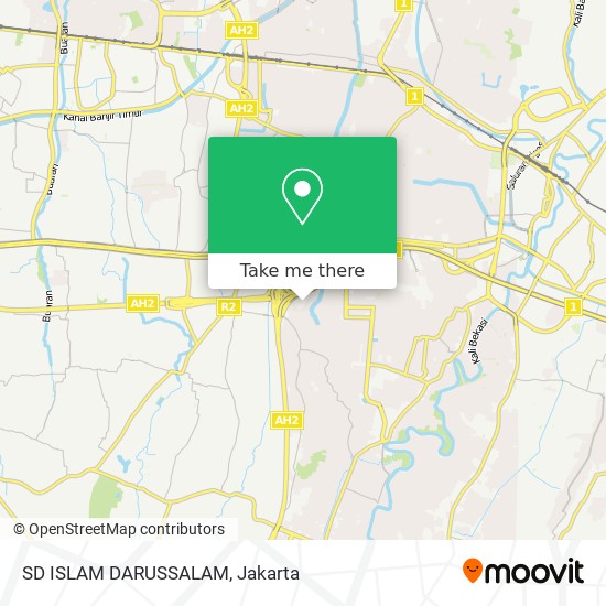 SD ISLAM DARUSSALAM map