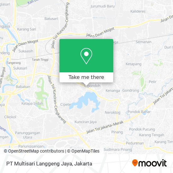 PT Multisari Langgeng Jaya map